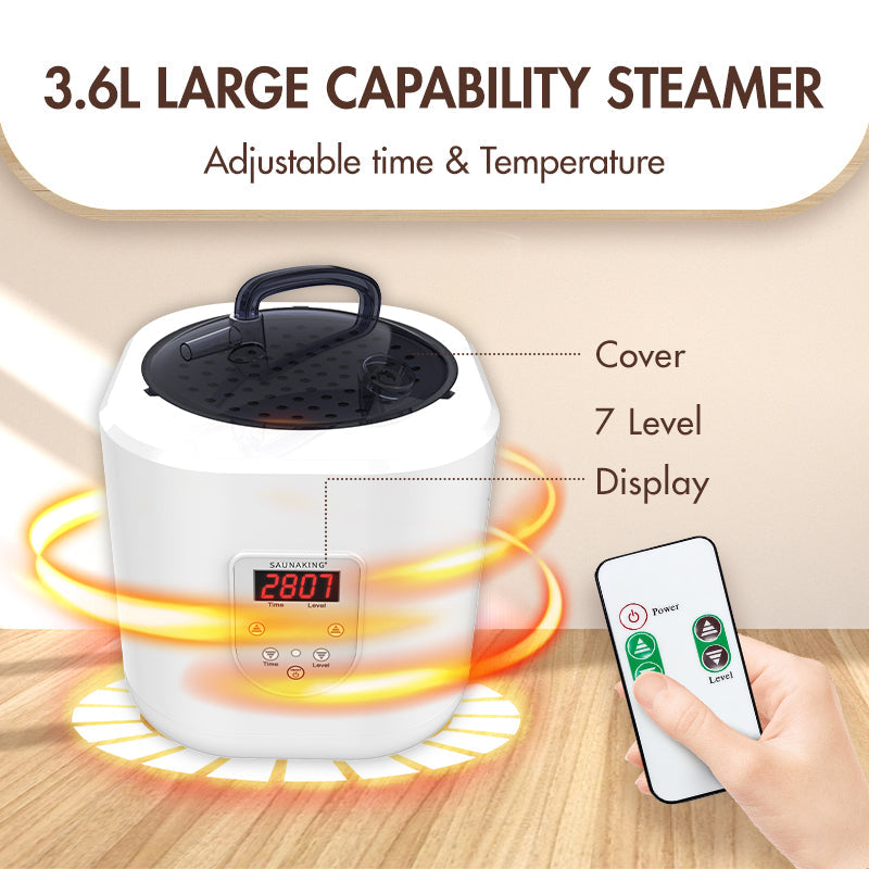 Blisspod | Portable | Personal Full Body 60 Min Rapid Steam Sauna | Pentagonal | Grey | Powerful 1600 Watts | 3.6L Stronger Steamer | 90X90X190cm - Www.Shopthatapp.ca