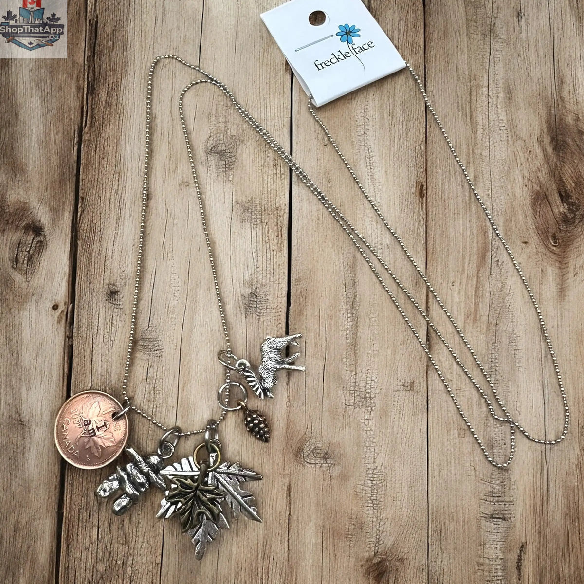 I AM CANADIAN Penny Necklace - Shopthatapp.ca