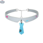 Hatsune Miku character vocal series choker necklace from Hawk Collectibles, featuring vibrant anime-inspired design and adjustable fit.