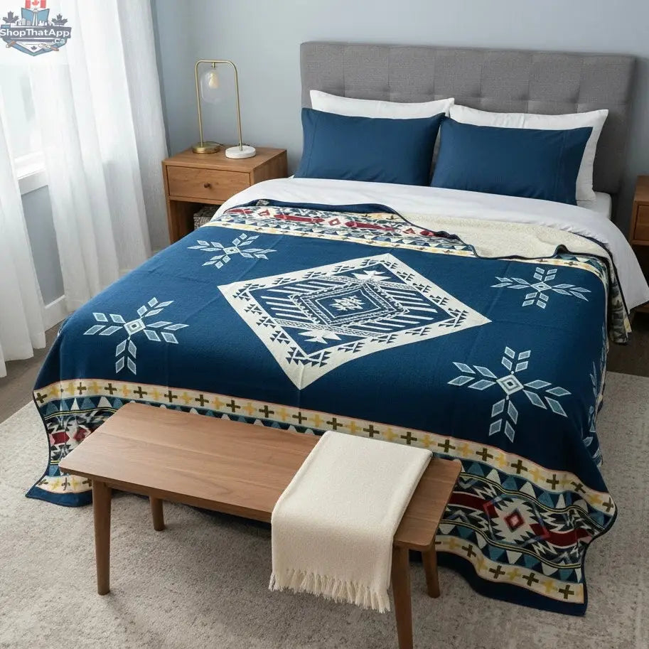 OLDTRIBES™ Spirit Trail Alpaca Blanket - Shopthatapp.ca