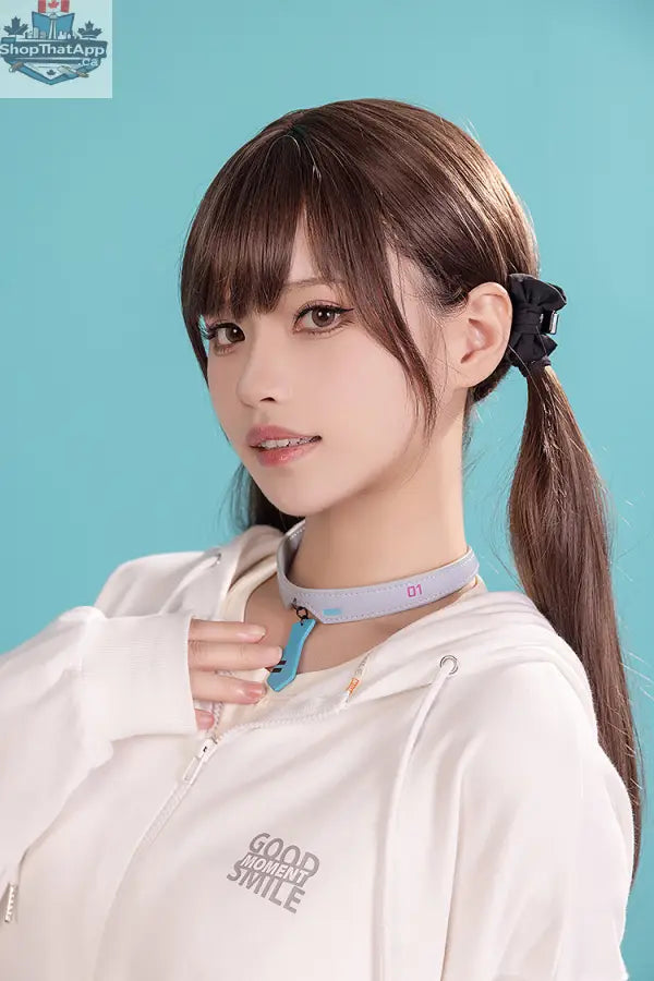 Hatsune Miku character vocal series choker necklace from Hawk Collectibles, featuring blue design and adjustable strap.