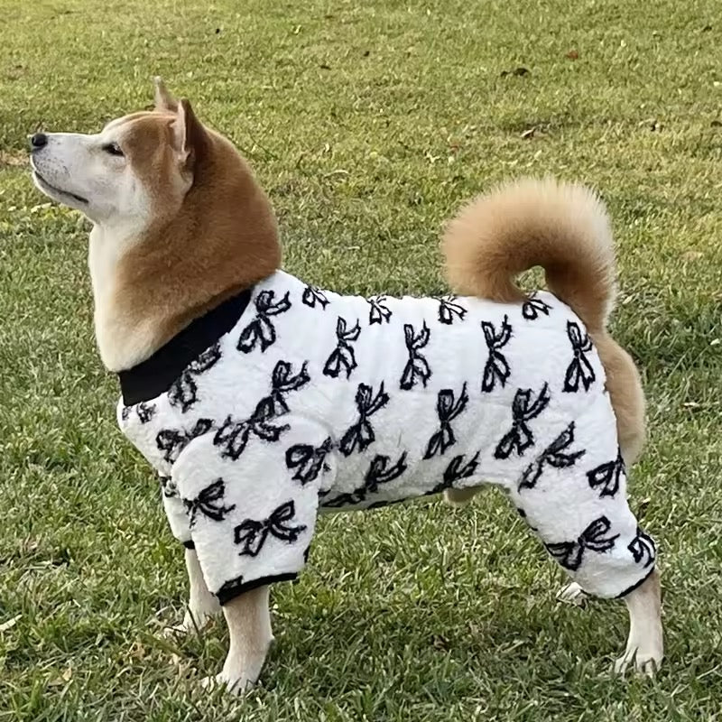 Bows and All Onesie - Luxury Dog Onesie for Large Breeds - Shopthatapp.ca