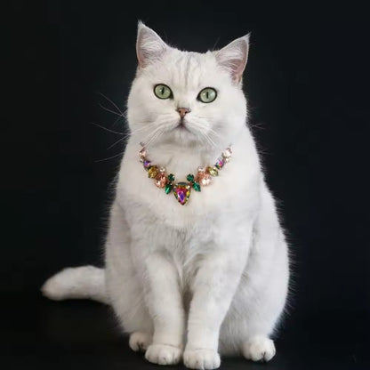 Bridgette Necklace – Luxury Rhinestone Pet Necklace - Shopthatapp.ca
