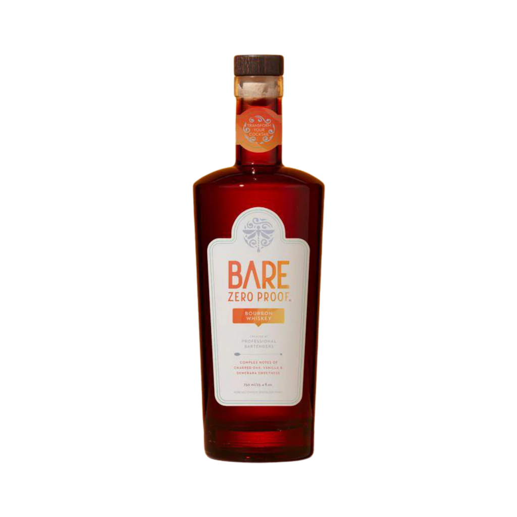 BARE Zero Proof Bourbon Whiskey - Enjoy the Flavor without the Alcohol