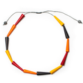 Multi Colour Wooden Cone Necklace - Shopthatapp.ca
