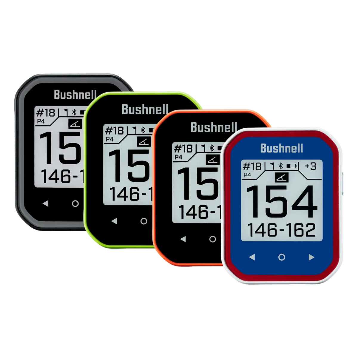 Advanced Phantom 3 Slope GPS golf watch by The Golfather Ltd. with digital display showing yardage and slope measurement.