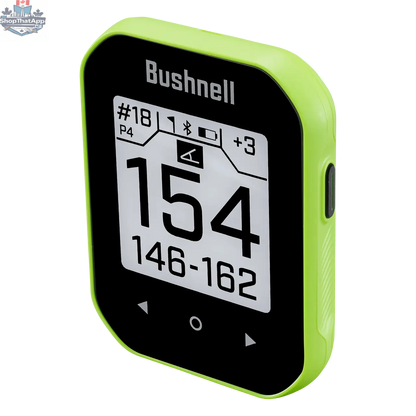 Phantom 3 Slope GPS golf watch by The Golfather Ltd. showing the device with display and buttons from a quarter-left angle