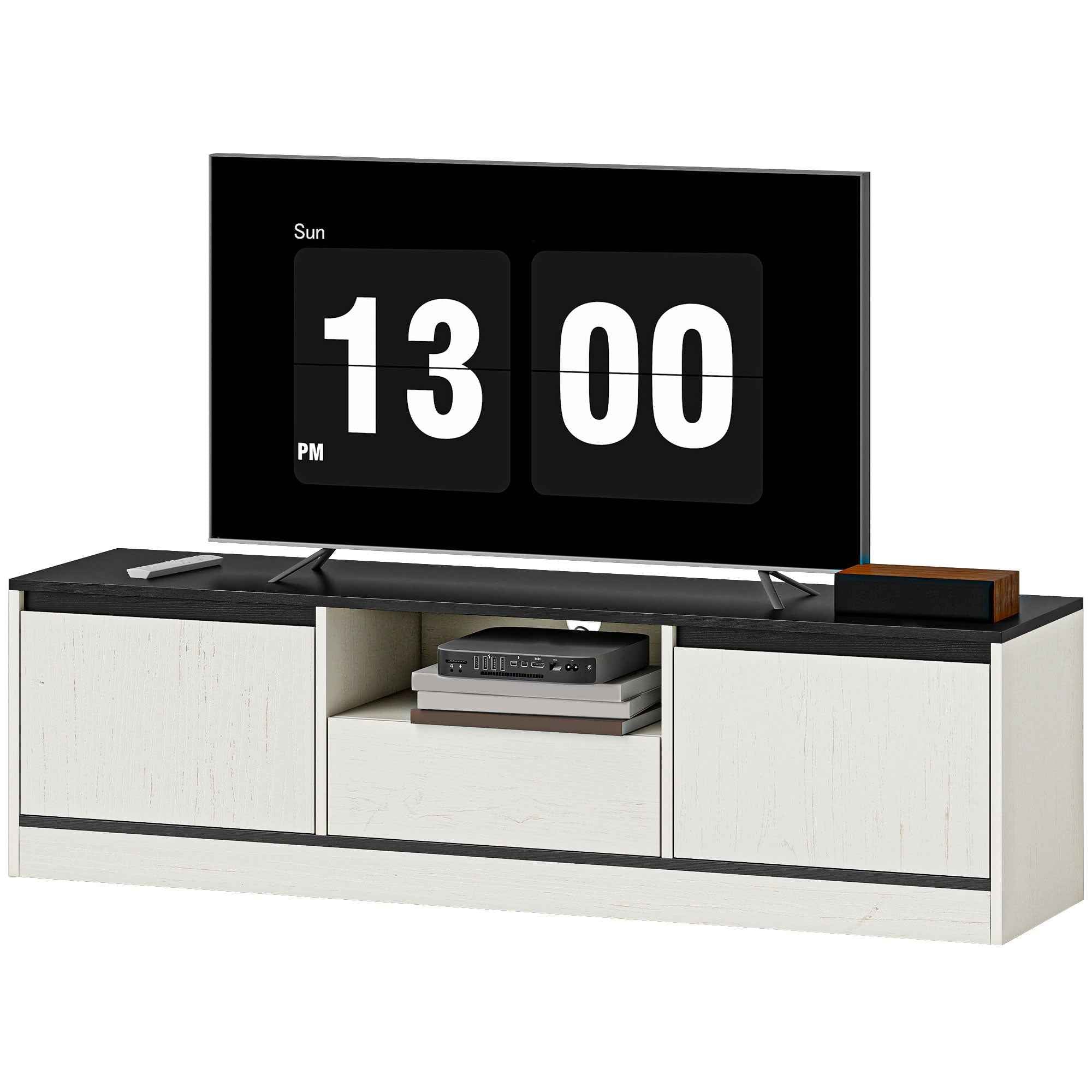 Palmer TV Stand for 55-65 Inch TVs-White
