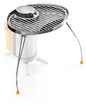Biolite CampStove grill in yellow with a fade finish, portable camping cookware designed for outdoor cooking adventures.