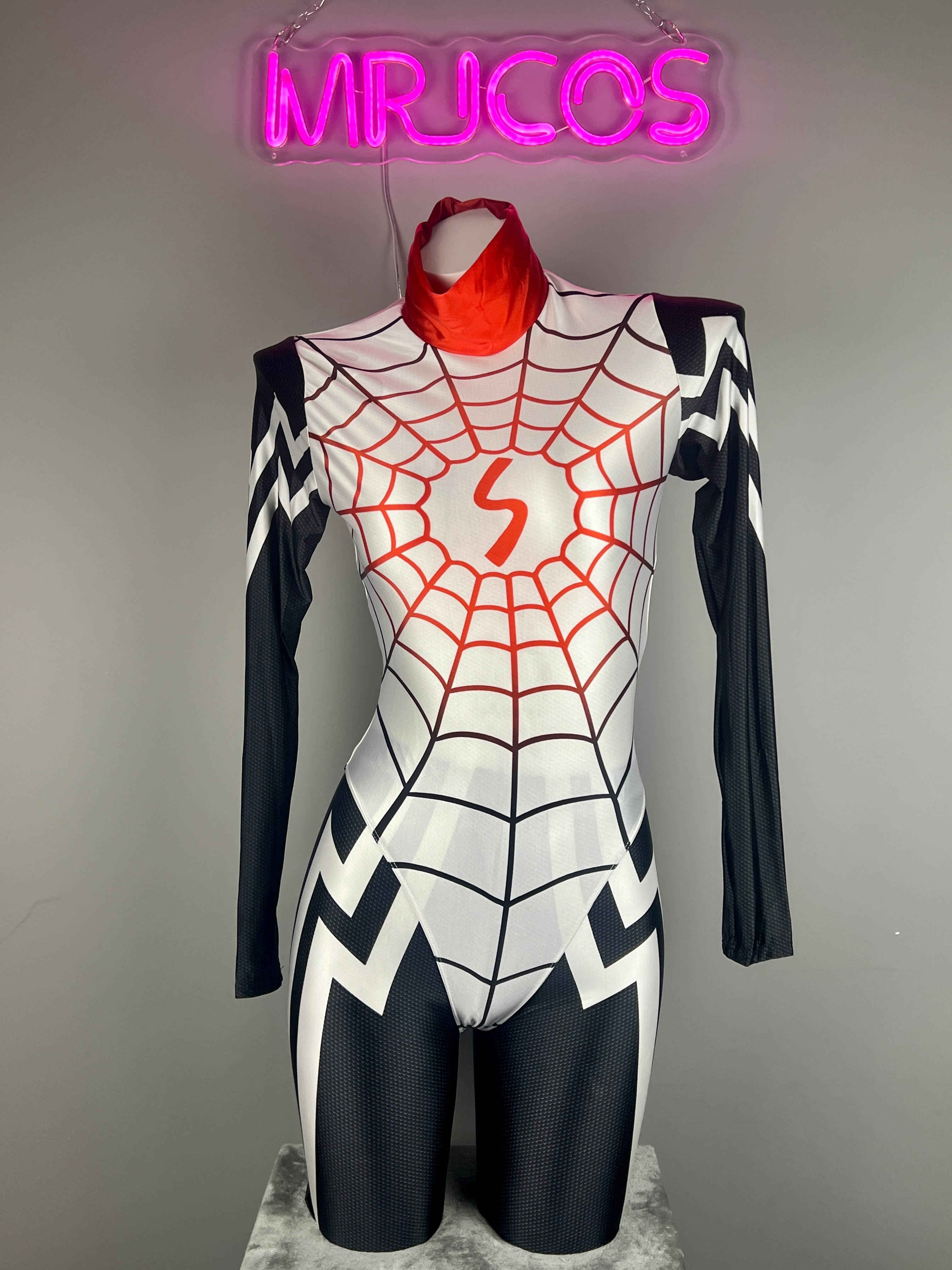 Woman Super Hero Spandex Open Crotch Cosplay Bodysuit Sexy Lingerie - Shopthatapp.ca