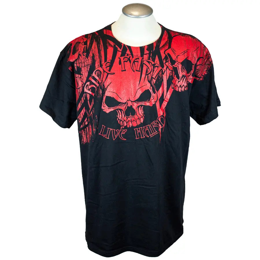 Unleash Your Style with the BOL Men's Skull T-Shirt