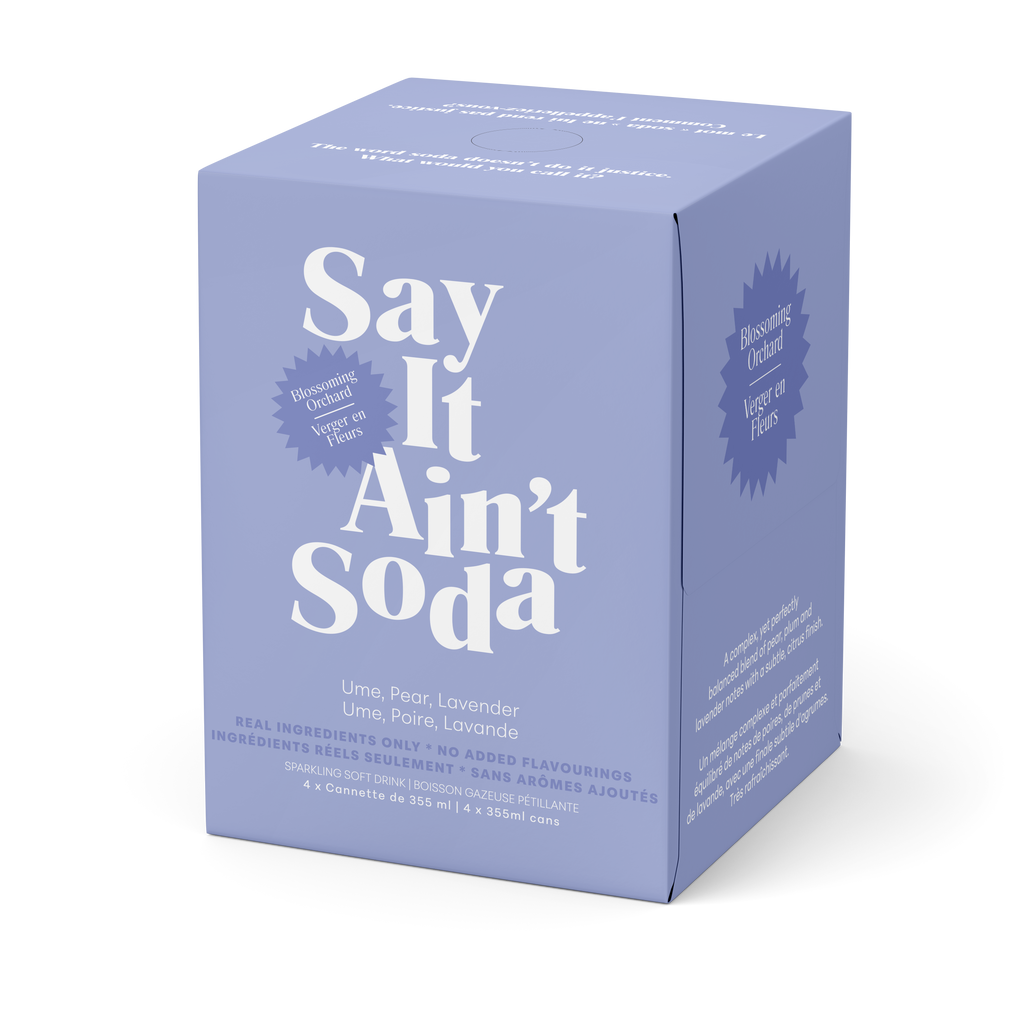 Say it Ain't Soda - Blossoming Orchard Beverage