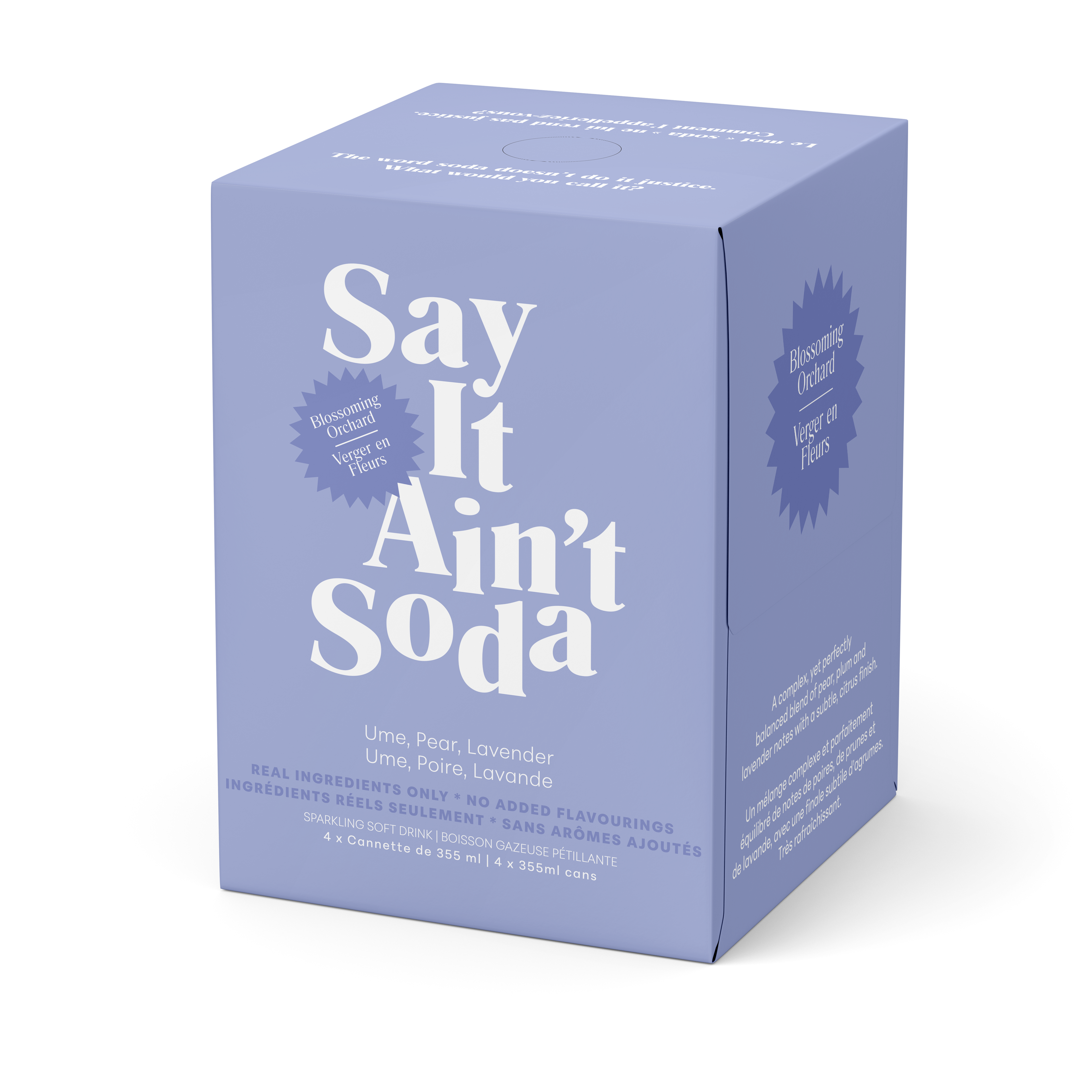 Say it Ain't Soda - Blossoming Orchard Beverage
