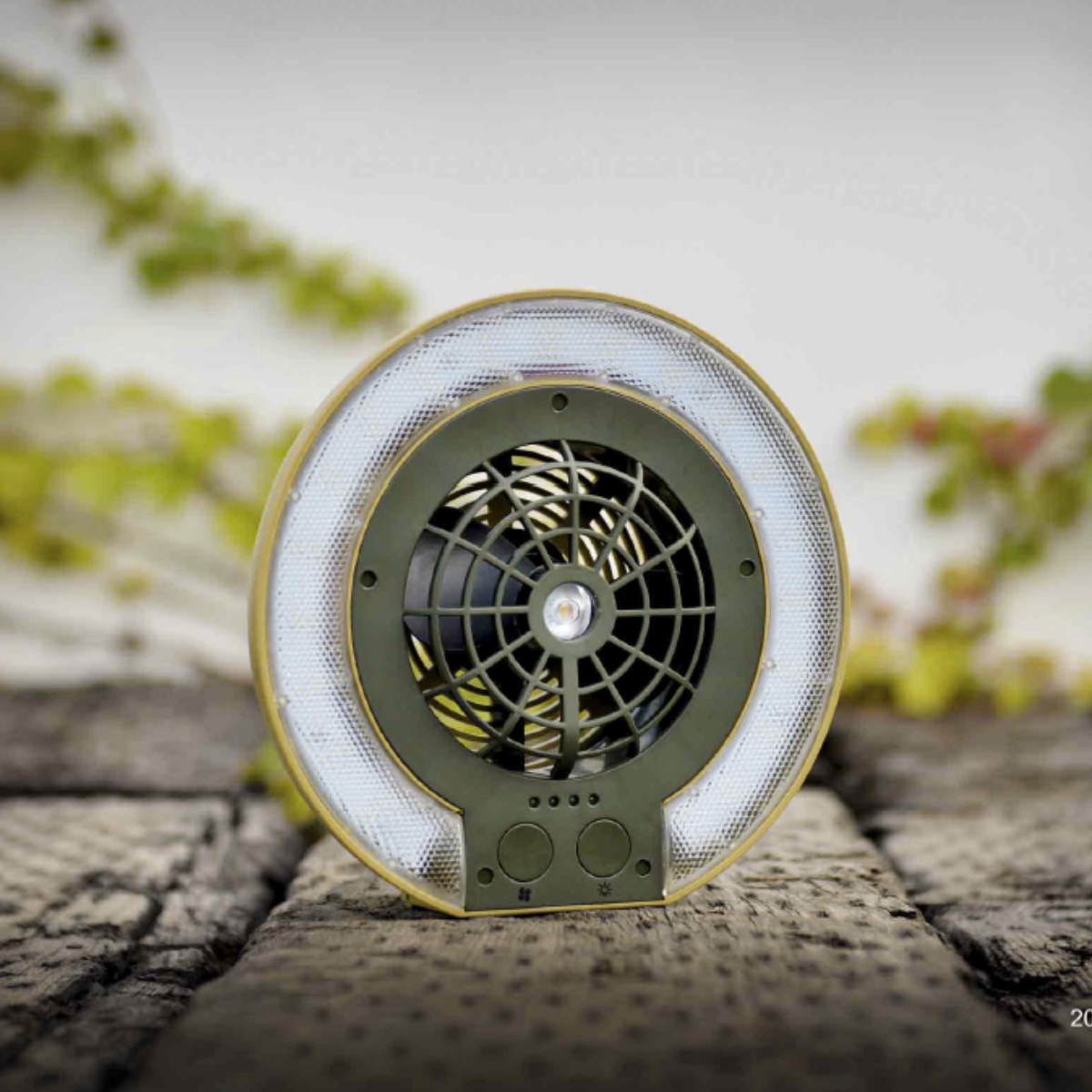TRU De-LIGHT LiteBreeze LED Multi-Use Multipurpose Disc Fan / Light For Work / Play - Indoor / Outdoor Use - Www.Shopthatapp.ca