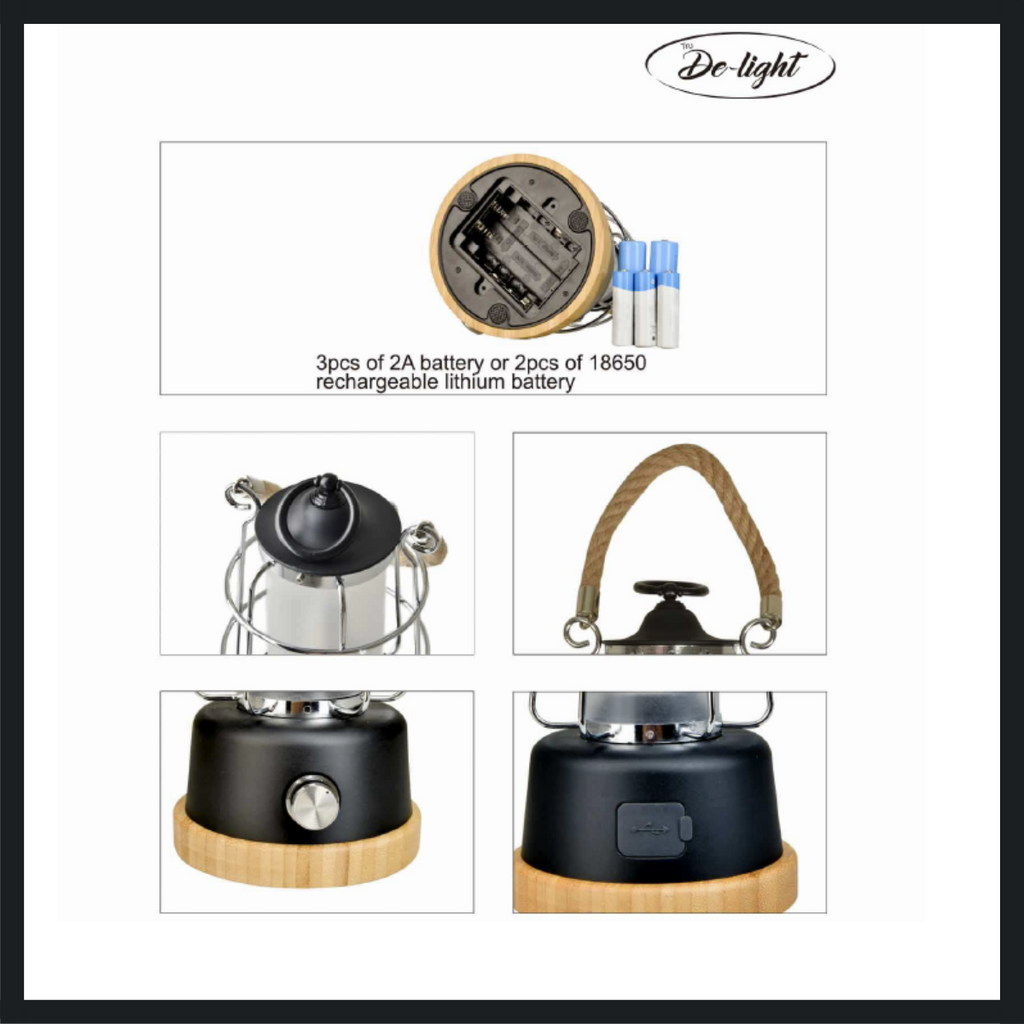 TRU De-LIGHT | YOU & ME | Dimmable | Adjustable Color Temperature & Brightness | Rechargeable | LED Lamp - Www.Shopthatapp.ca