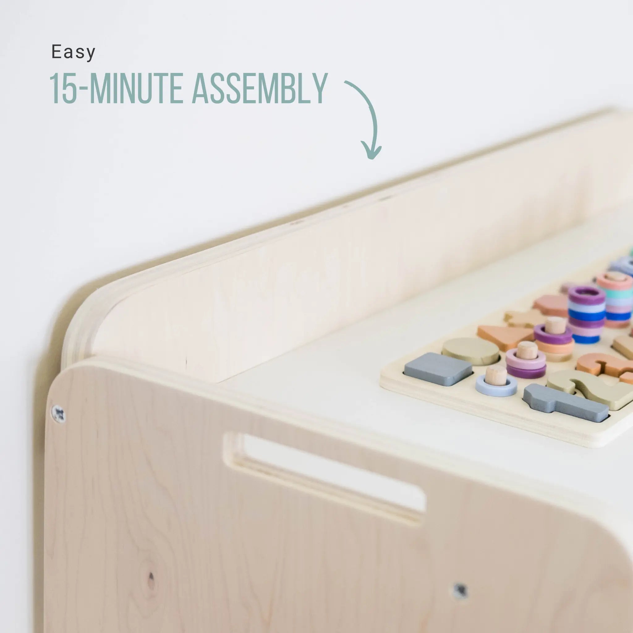 BANANA - Montessori Shelf with Borders - Shopthatapp.ca