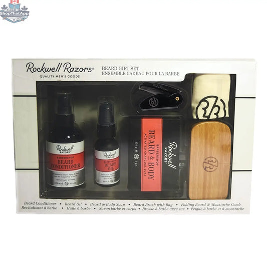 Rockwell Beard Grooming Gift Set - Shopthatapp.ca