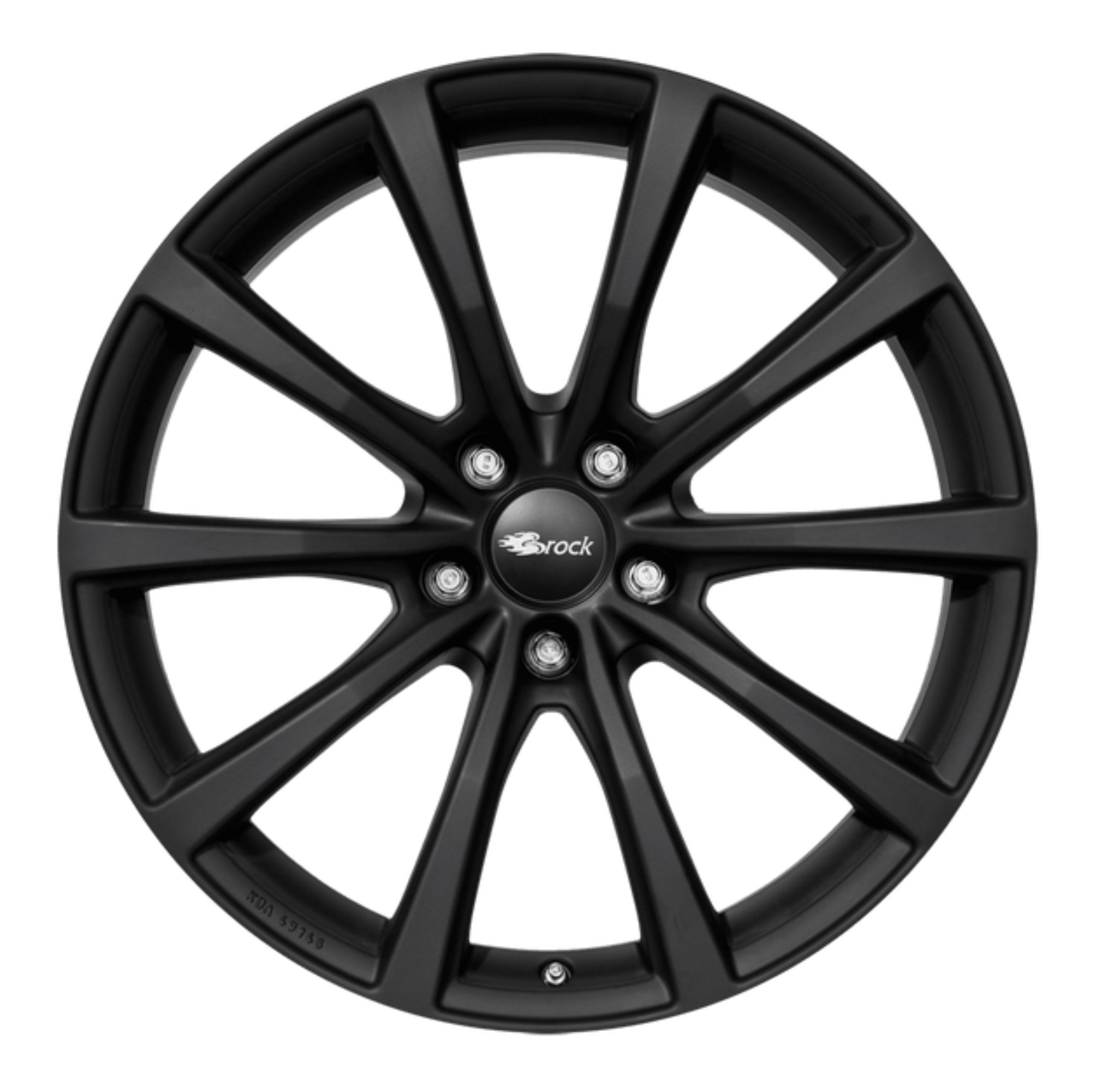 Tesla Model Y 20 Zoll Winterkomplettrad Brock B32 Schwarz Klar Matt (4 Stück) & (MY Juniper)