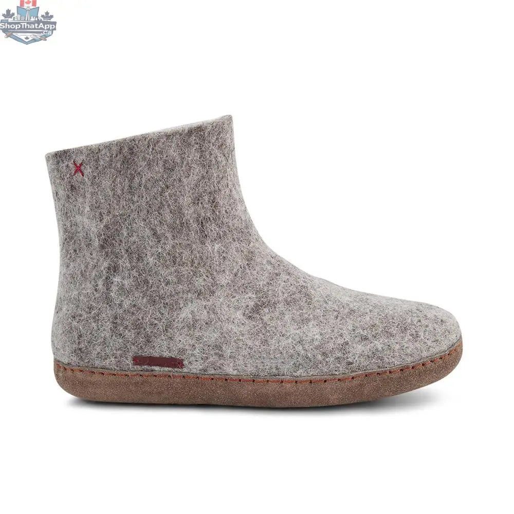 Elevate Your Style with High Grey Leather Boots - Shopthatapp.ca