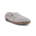 Elevate Comfort with Our Grey Leather Classic Slippers