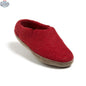 Classic Red Wool Slippers - The Perfect Cozy Companion for Your Feet - Shopthatapp.ca