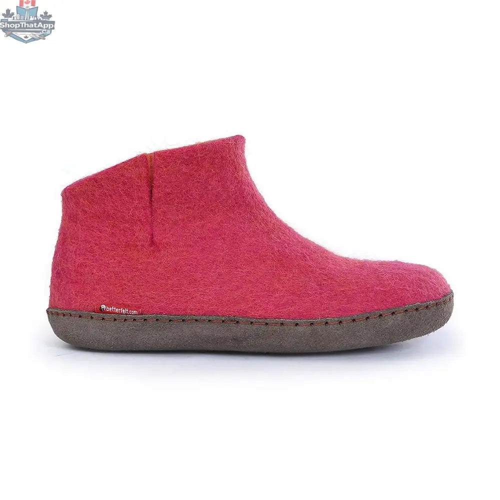 Step into Comfort: Pink Leather Ankle Boots for Effortless Style - Shopthatapp.ca