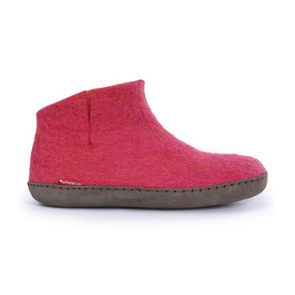 Step into Comfort: Pink Leather Ankle Boots for Effortless Style