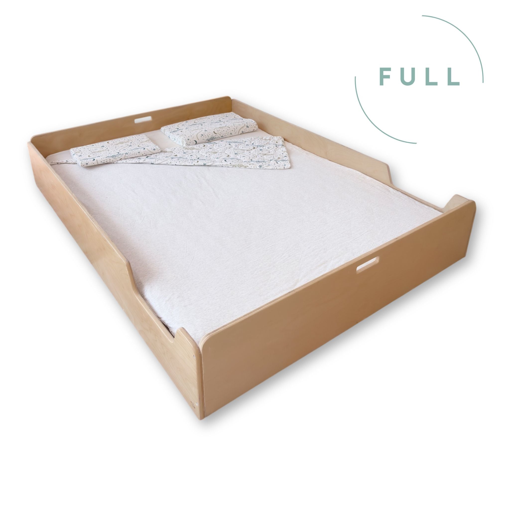 APPLE FULL - Montessori Floor Bed - Shopthatapp.ca