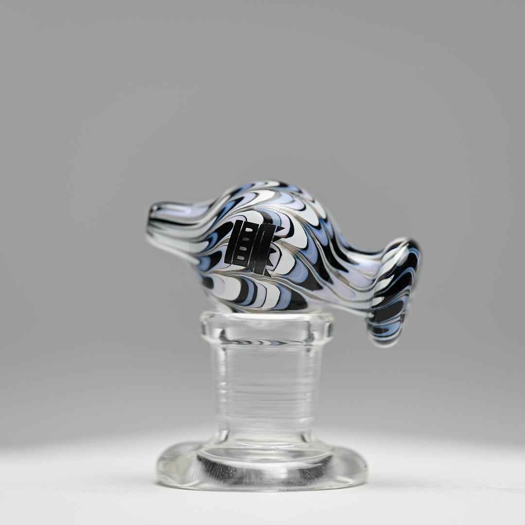 Directional Bubble Carb Cap - Color Swirl