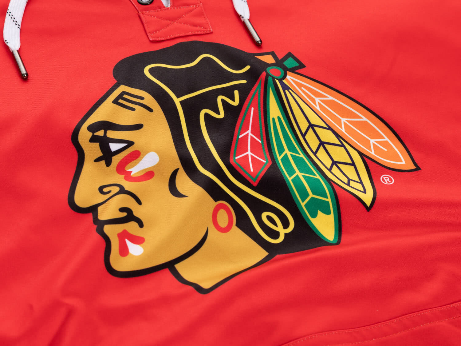 Chicago Blackhawks Hockey Lace Hoodie - Shopthatapp.ca