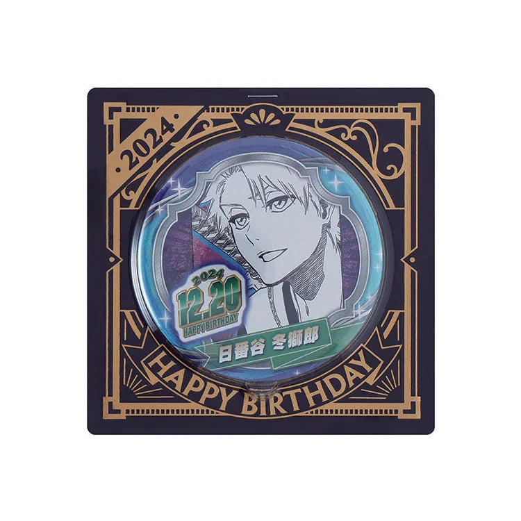 Bleach Anime Merch - Toushiro Hitsugaya 2024 Birthday Can Badge - Www.Shopthatapp.ca