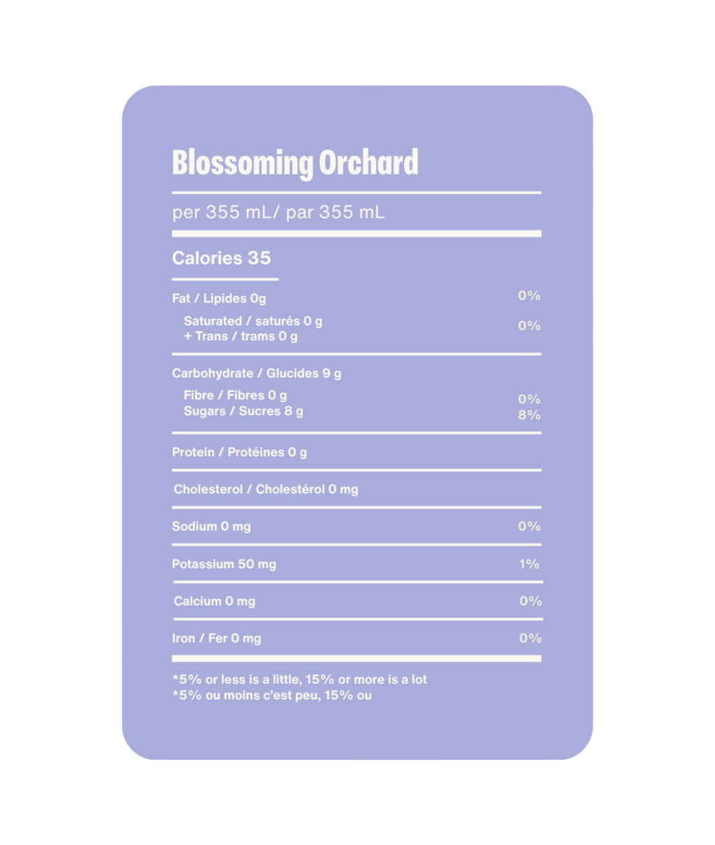 Say it Ain't Soda - Blossoming Orchard Beverage