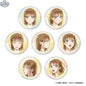 Blue box anime merchandise featuring Chinatsu face can badge from Doki Doki Land, collectible anime accessory with colorful design.