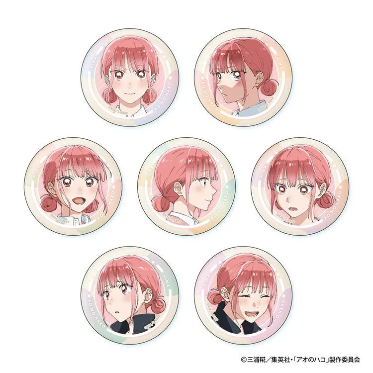 Blue Box Anime Merch - Hina Face Collection Can Badge - Www.Shopthatapp.ca