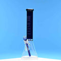 Colored Tube (16″) High-quality Borosilicate Glass Beaker Bong