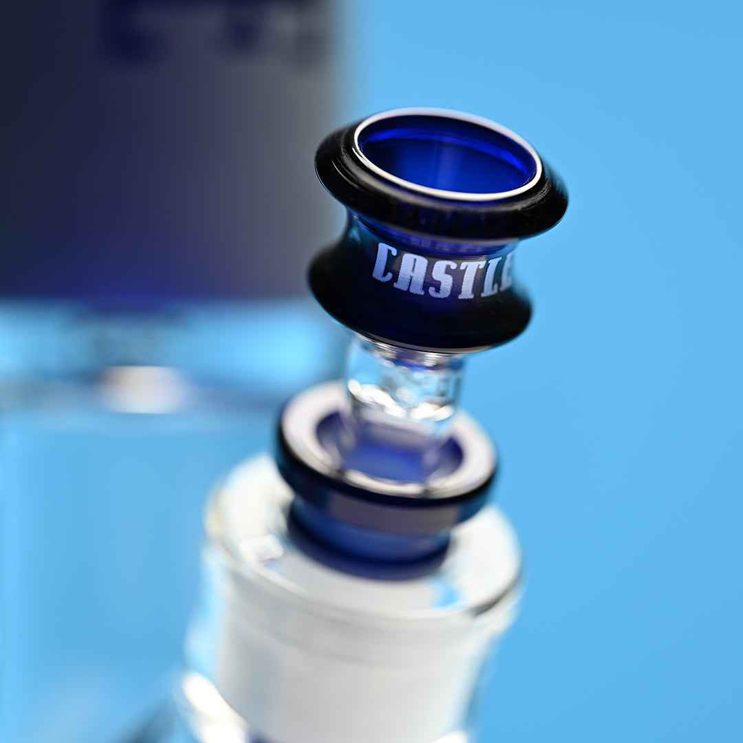 Frosted Tube (16″) Colored Beaker Bong