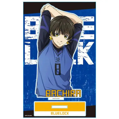 Blue Lock anime acrylic stand featuring vibrant character design from Doki Doki Land, perfect for collectible display.