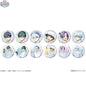 Blue Lock anime collectible badge featuring soap bubbles design, hologram tin badge from Doki Doki Land's trading series.