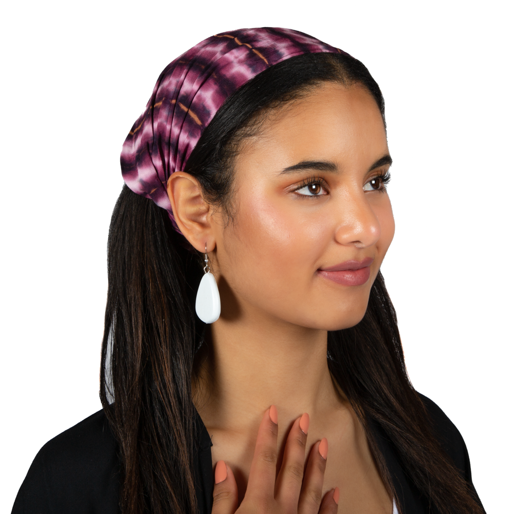 Purple Tie Dye Bandana - Stylish and Vibrant Accessory - Shopthatapp.ca