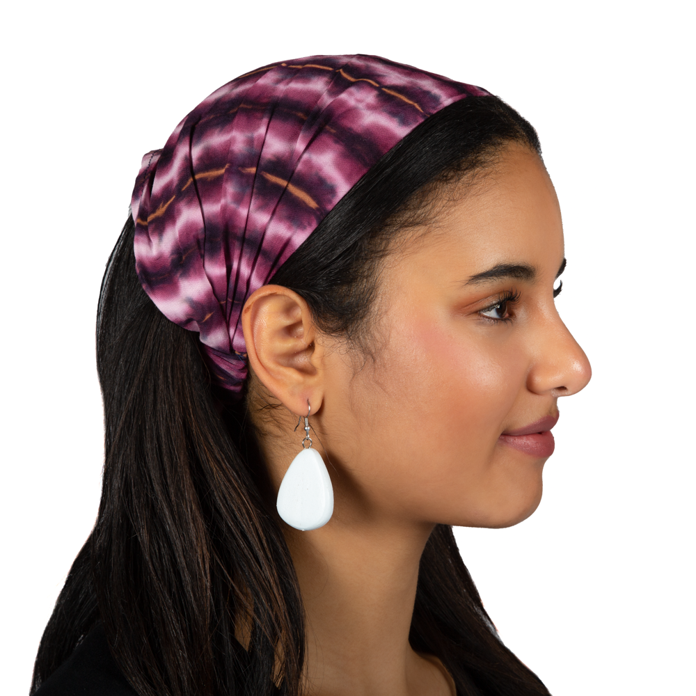 Purple Tie Dye Bandana - Stylish and Vibrant Accessory - Shopthatapp.ca