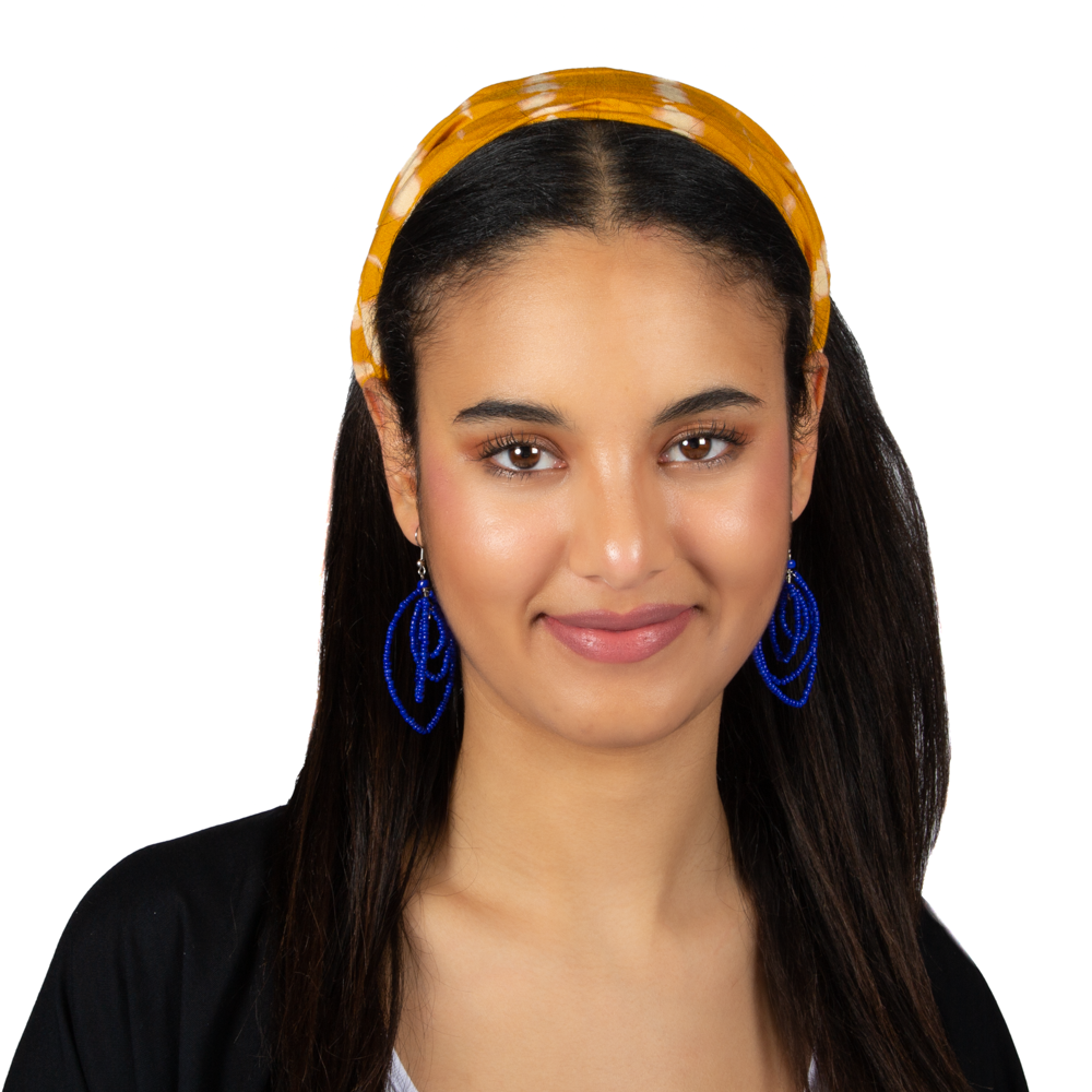 Tie Dye Bandana in Vibrant Yellow - Stylish Yellow Tie Dye Bandana for Every Occasion - Shopthatapp.ca