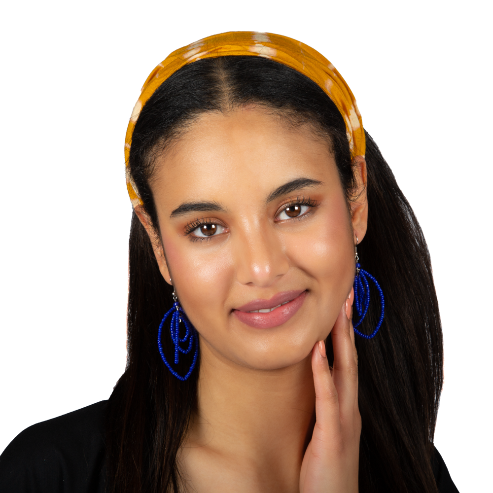 Tie Dye Bandana in Vibrant Yellow - Stylish Yellow Tie Dye Bandana for Every Occasion - Shopthatapp.ca
