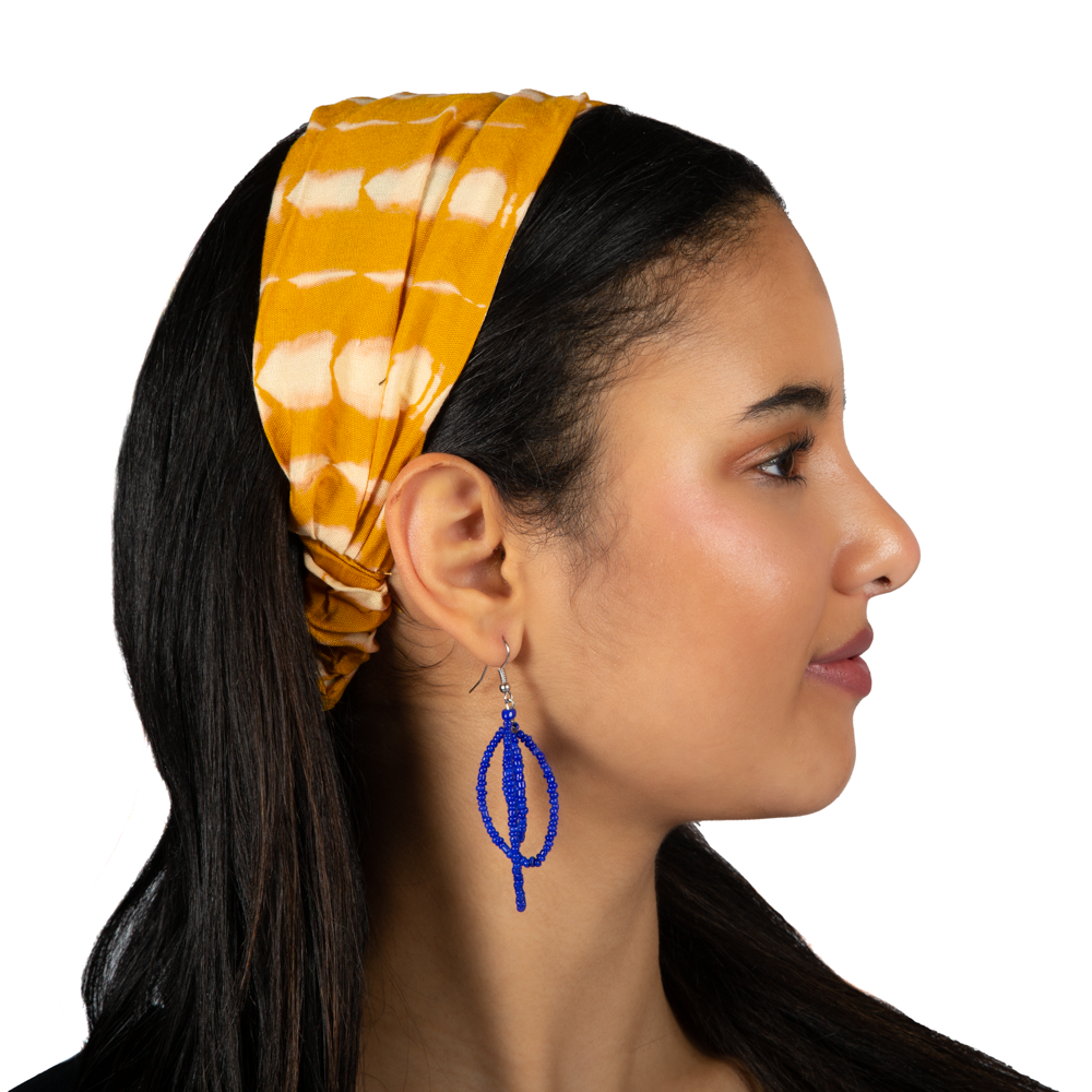 Tie Dye Bandana in Vibrant Yellow - Stylish Yellow Tie Dye Bandana for Every Occasion - Shopthatapp.ca