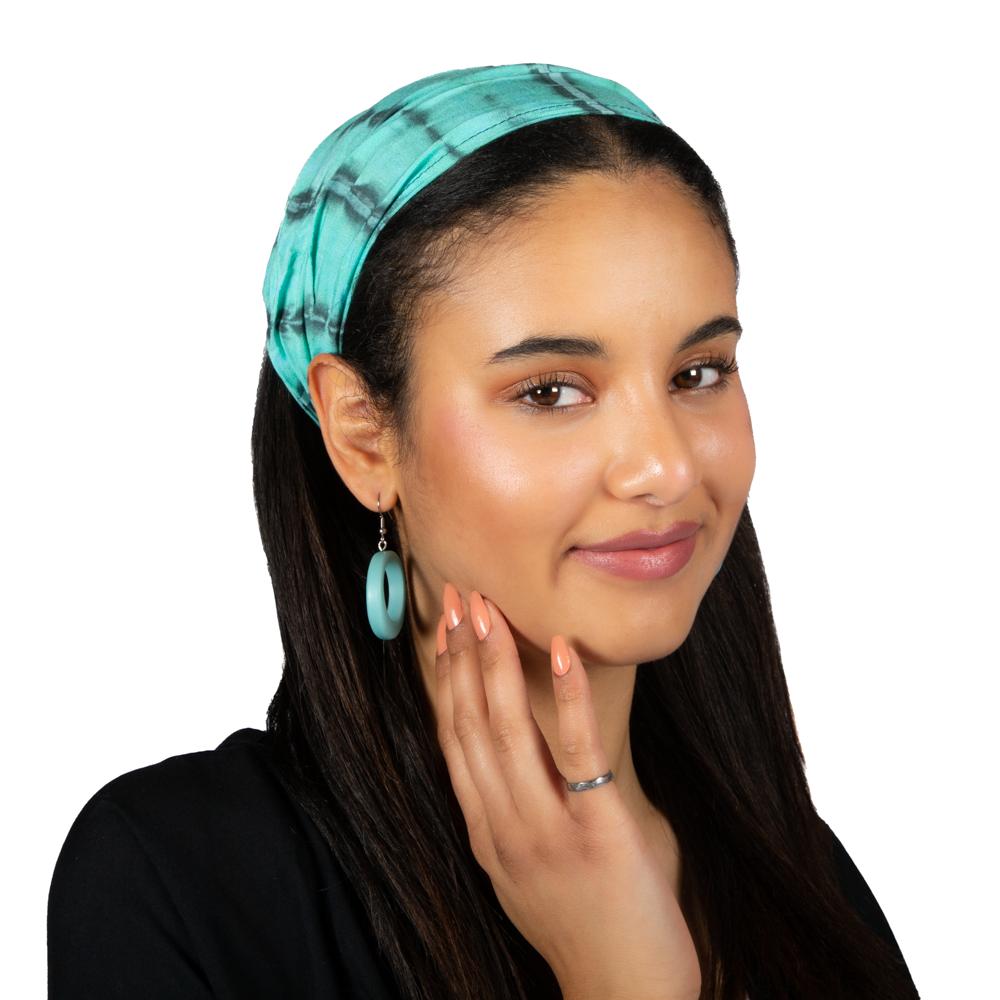 Tie Dye Mint Bandana - Stylish and Vibrant Accessory - Shopthatapp.ca