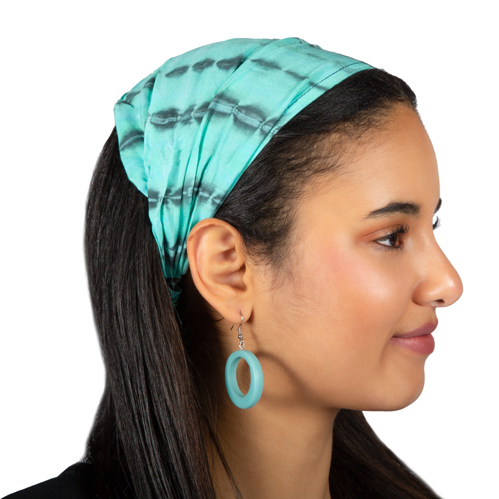 Tie Dye Mint Bandana - Stylish and Vibrant Accessory - Shopthatapp.ca
