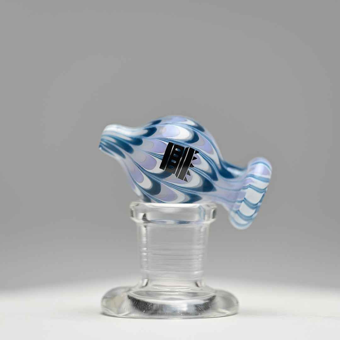 Directional Bubble Carb Cap - Color Swirl