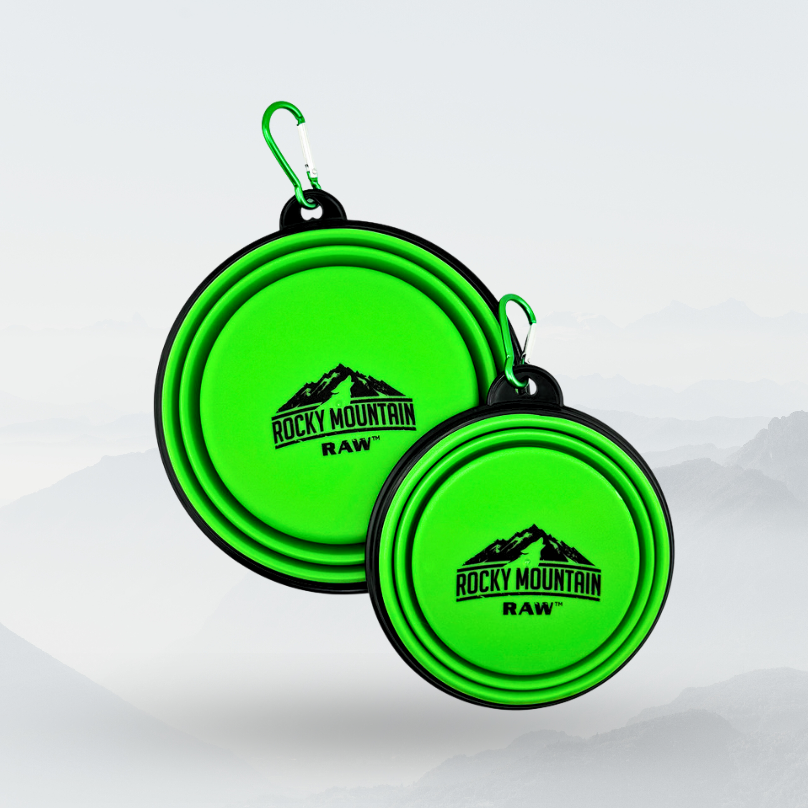 Green Foldable Dog Bowl - Www.Shopthatapp.ca