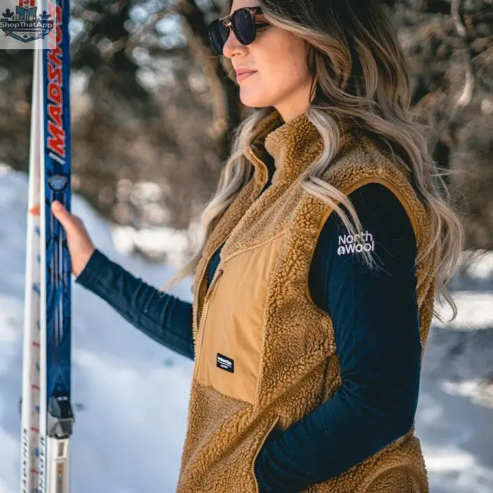 NorthWool Women's Merino Blend 1/4 Zip Pullover — Heavyweight - Shopthatapp.ca