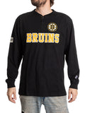 Boston Bruins Long Sleeve Henley - Shopthatapp.ca