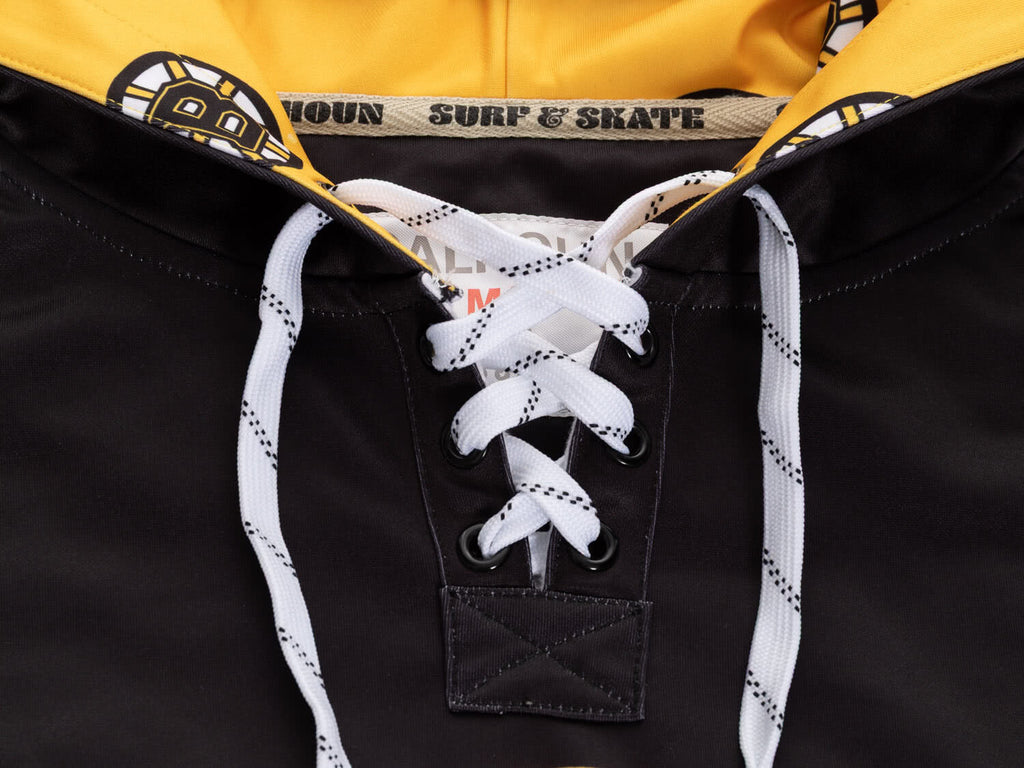 Boston Bruins Hockey Lace Hoodie - Shopthatapp.ca